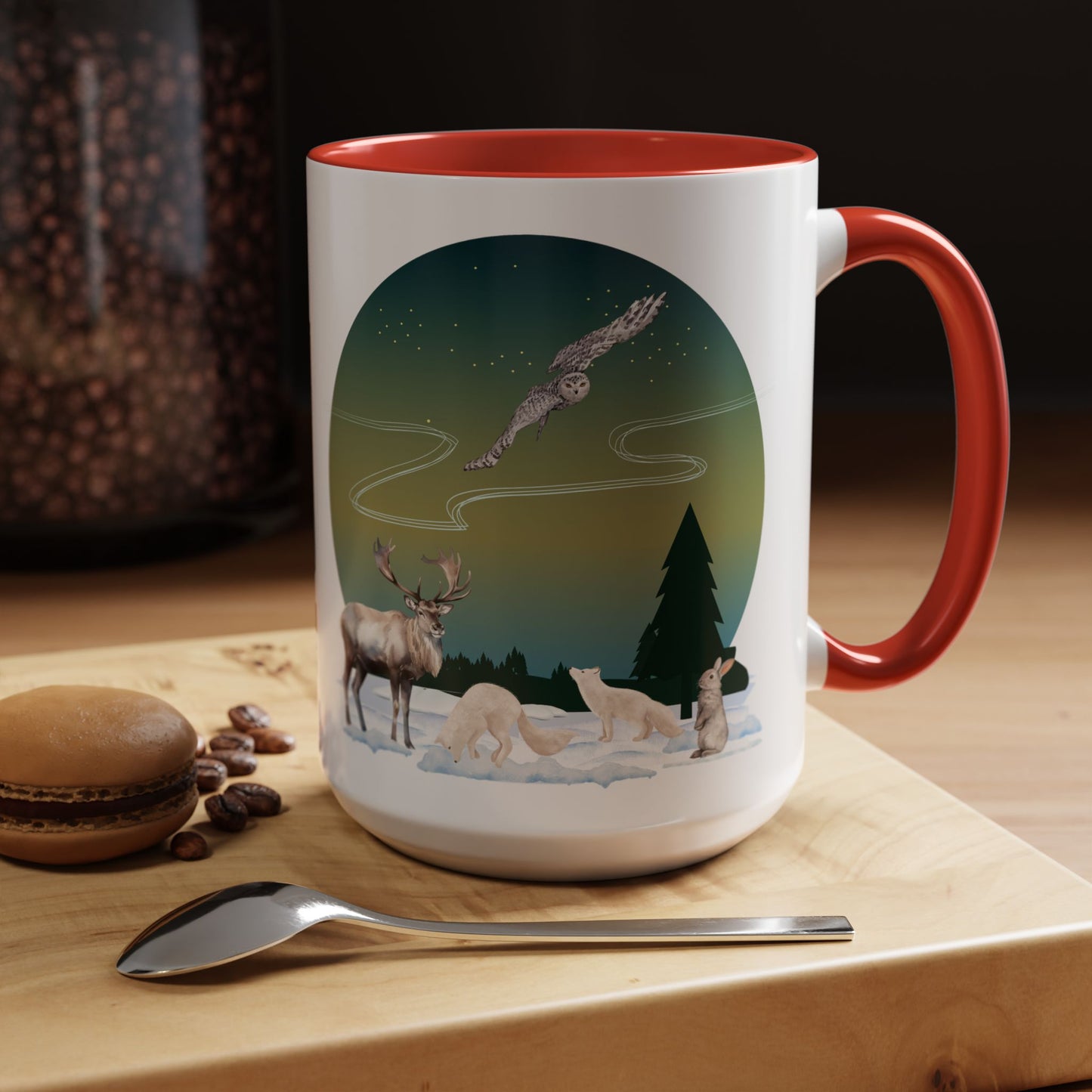 Winter Wonderland - Accent Coffee Mug (11, 15oz)