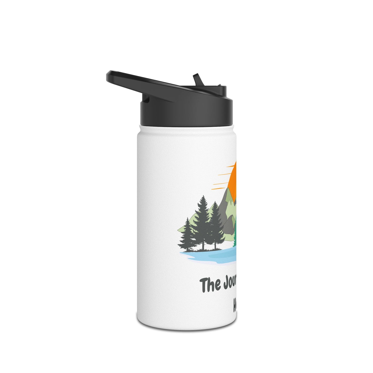 Journey Starts Here - Stainless Steel Water Bottle