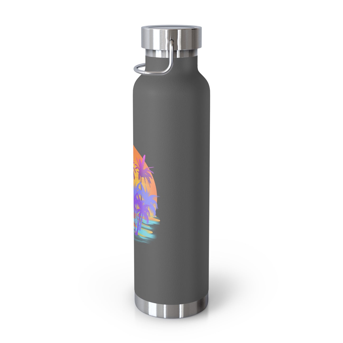 Tropical Paradise - Copper Vacuum Insulated Bottle, 22oz