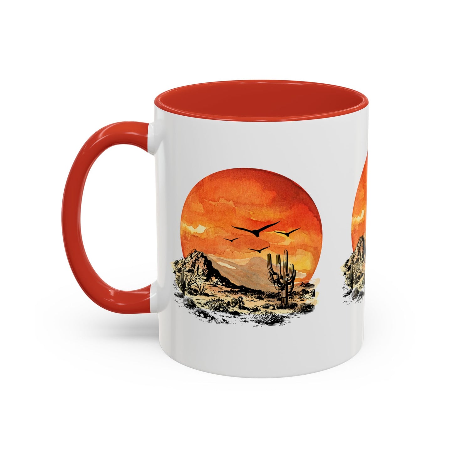 Desert Sun - Accent Coffee Mug (11, 15oz)