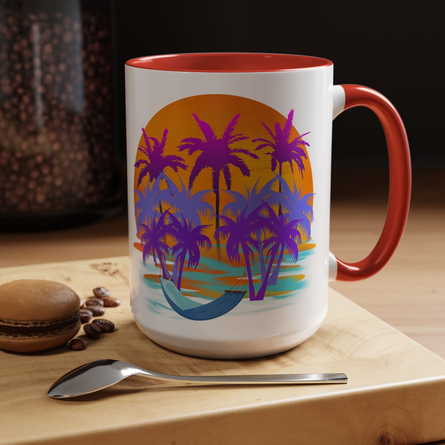 Tropical Paradise - Accent Coffee Mug (11, 15oz)