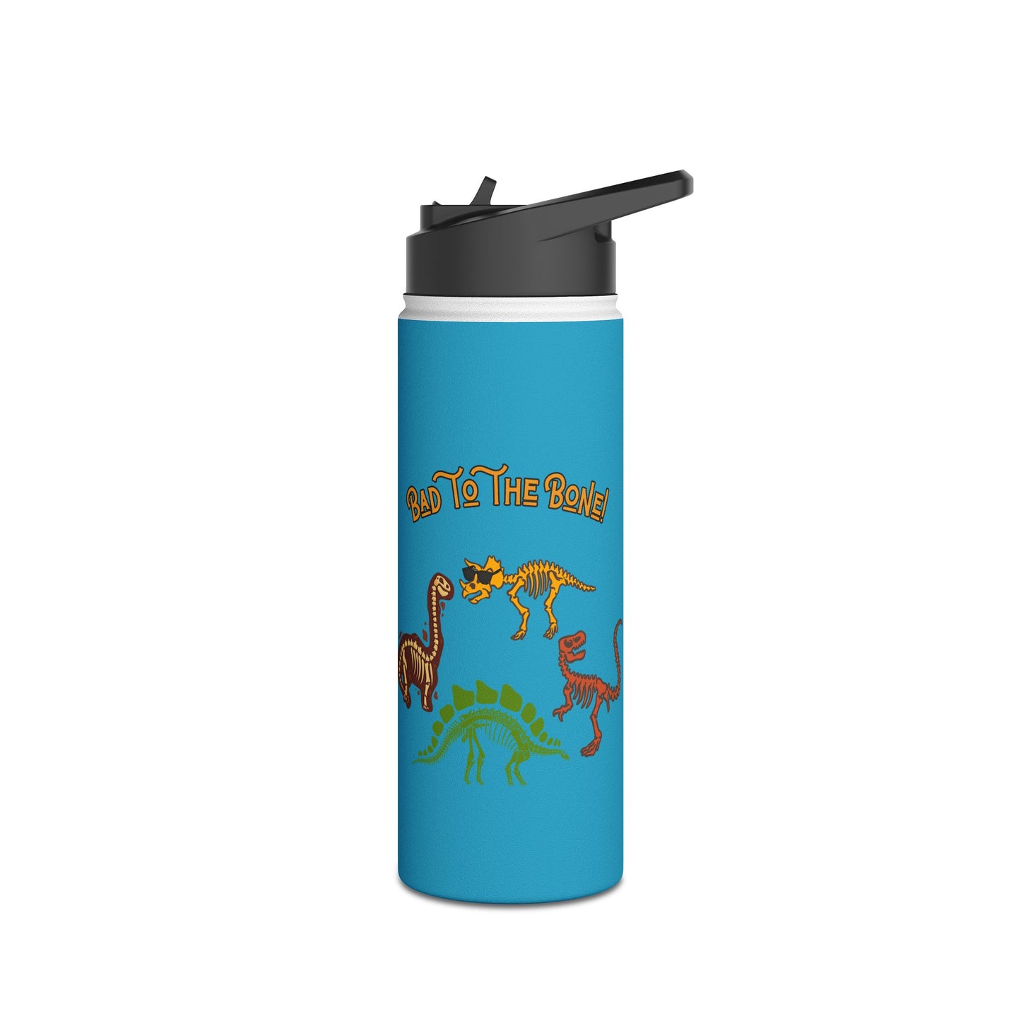 Bad to the Bone - Kids Stainless Steel Water Bottle