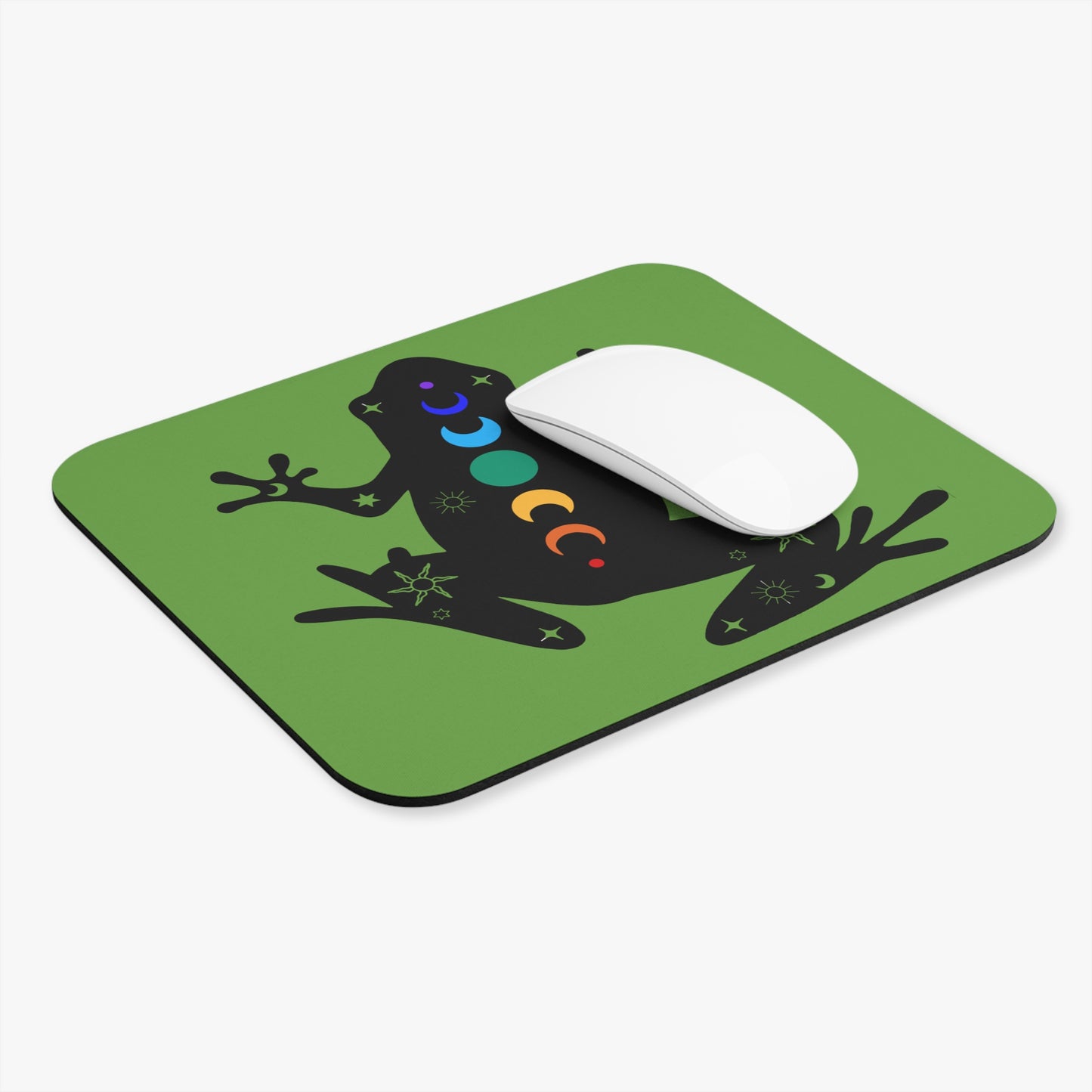 Frog Chakras - Mouse Pad (Rectangle)