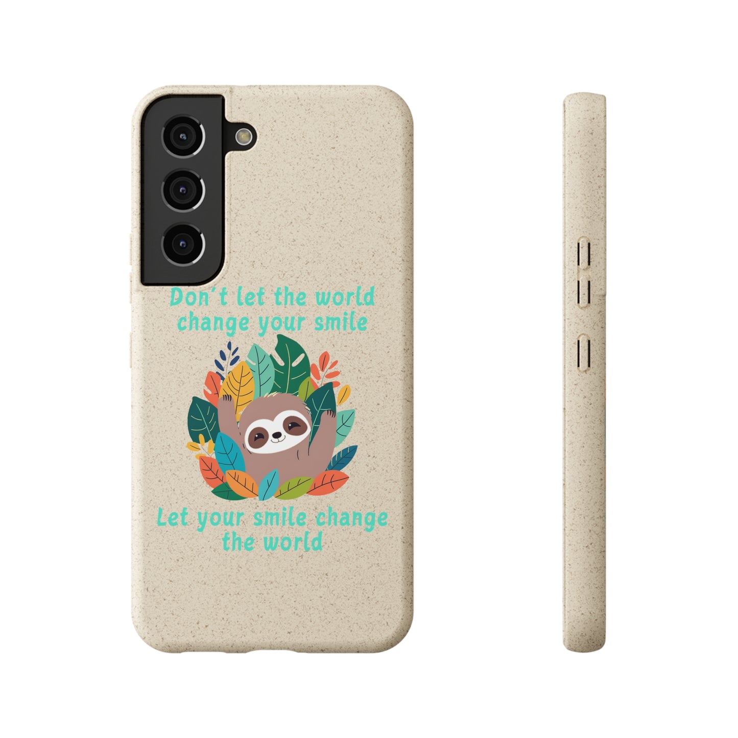 Sloth Smile - Biodegradable Phone Cases