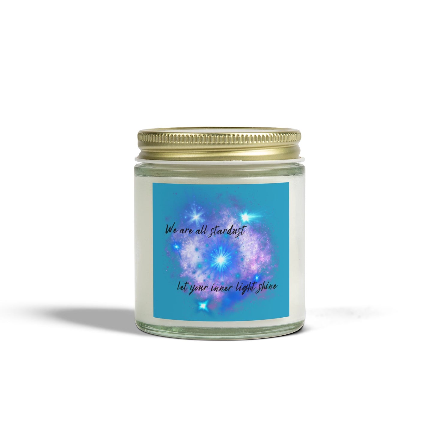 Let Your Inner Light Shine - Scented Coconut Apricot Candles (4oz, 9oz)