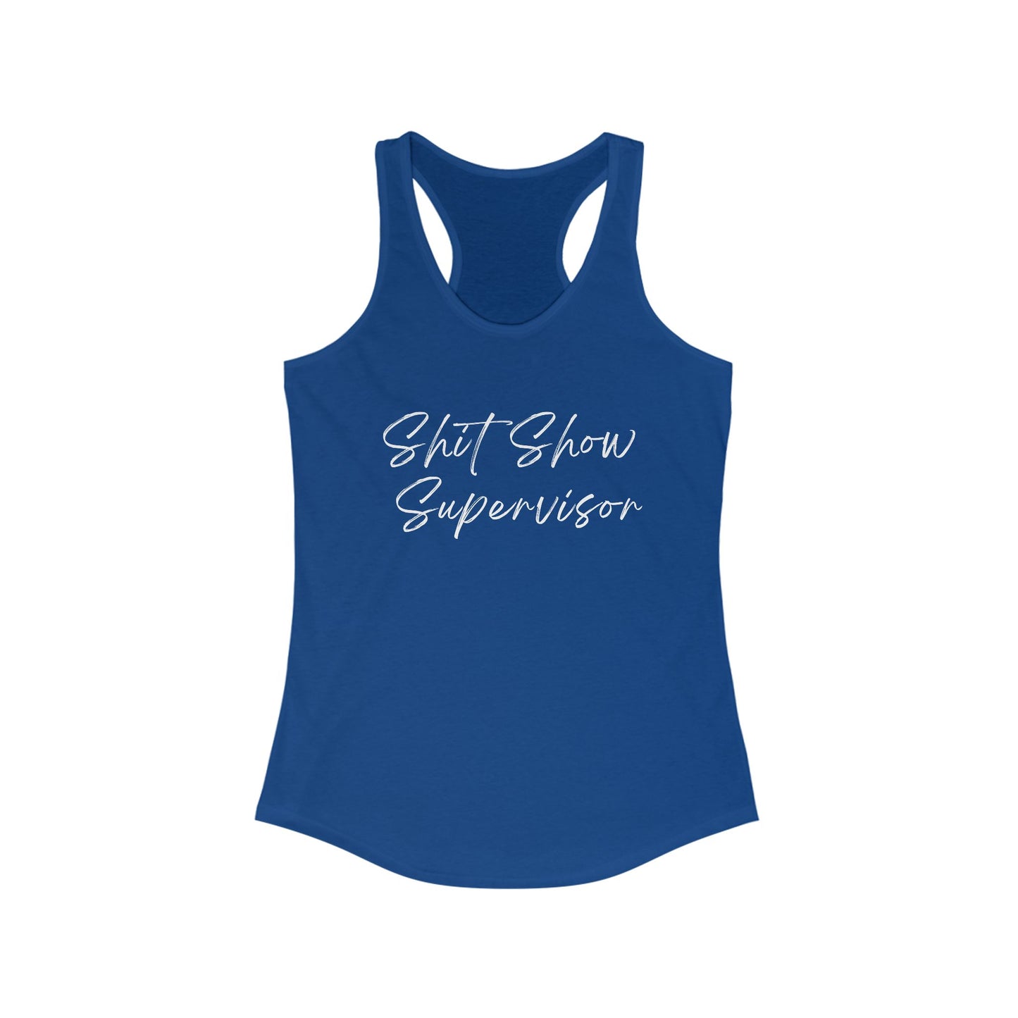 Shit Show Supervisor - Racerback Tank