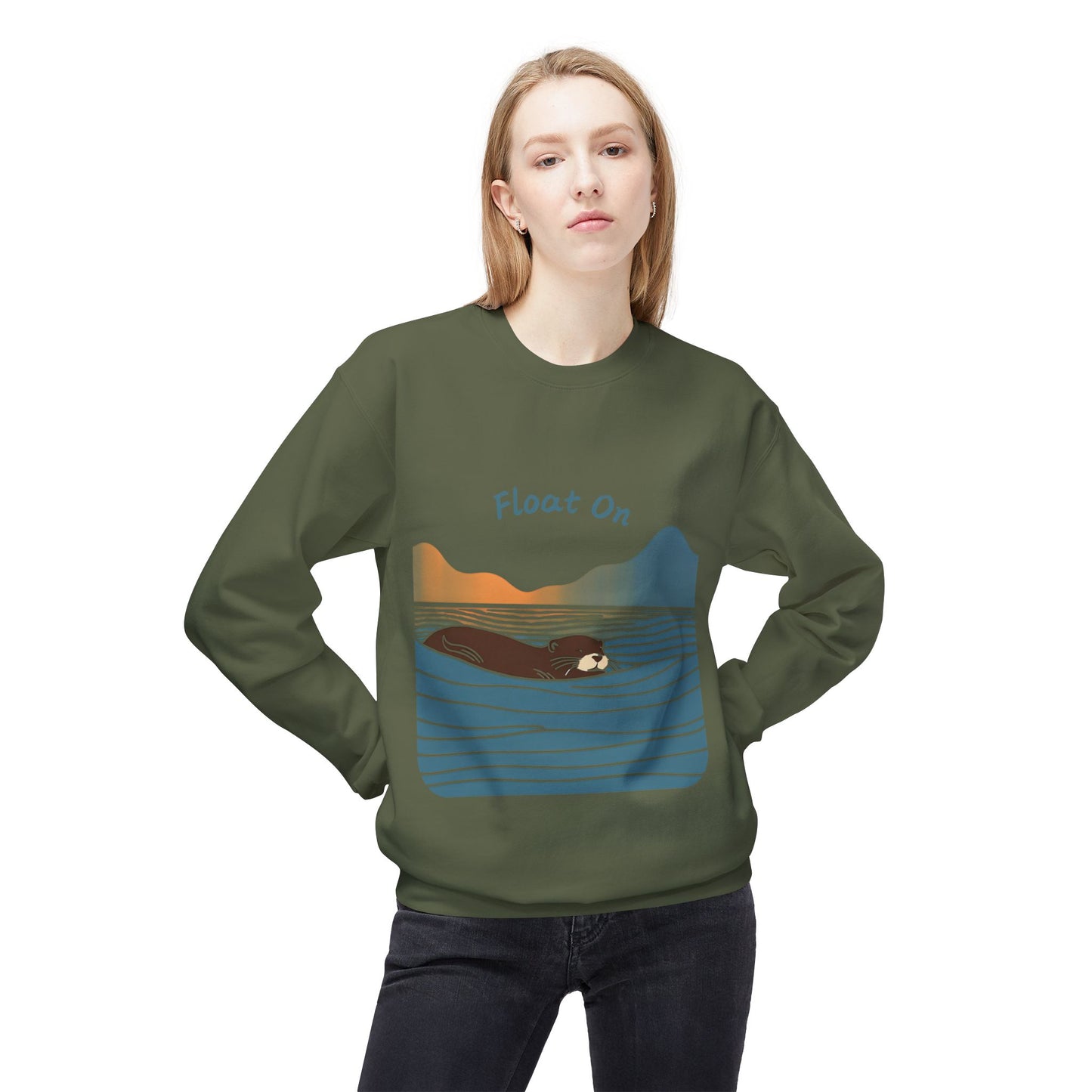 Float On - Adult Crewneck Sweatshirt