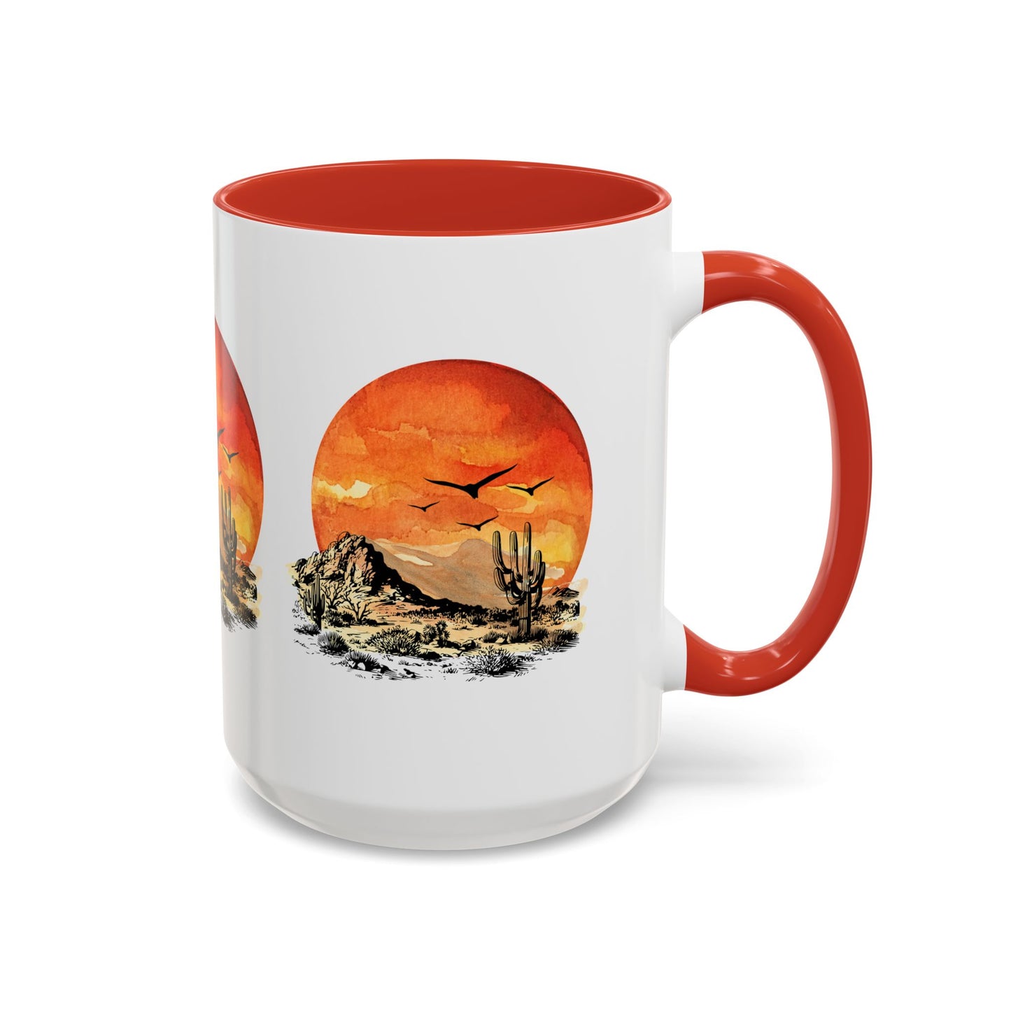 Desert Sun - Accent Coffee Mug (11, 15oz)