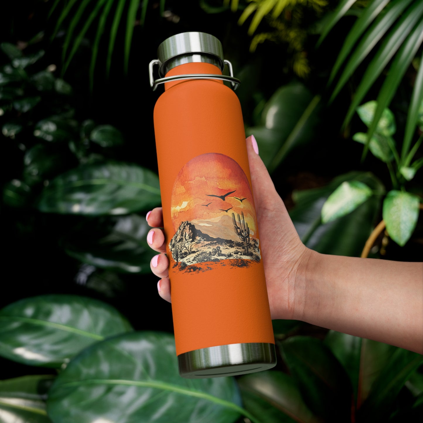 Desert Sun - Copper Vacuum Insulated Bottle, 22oz