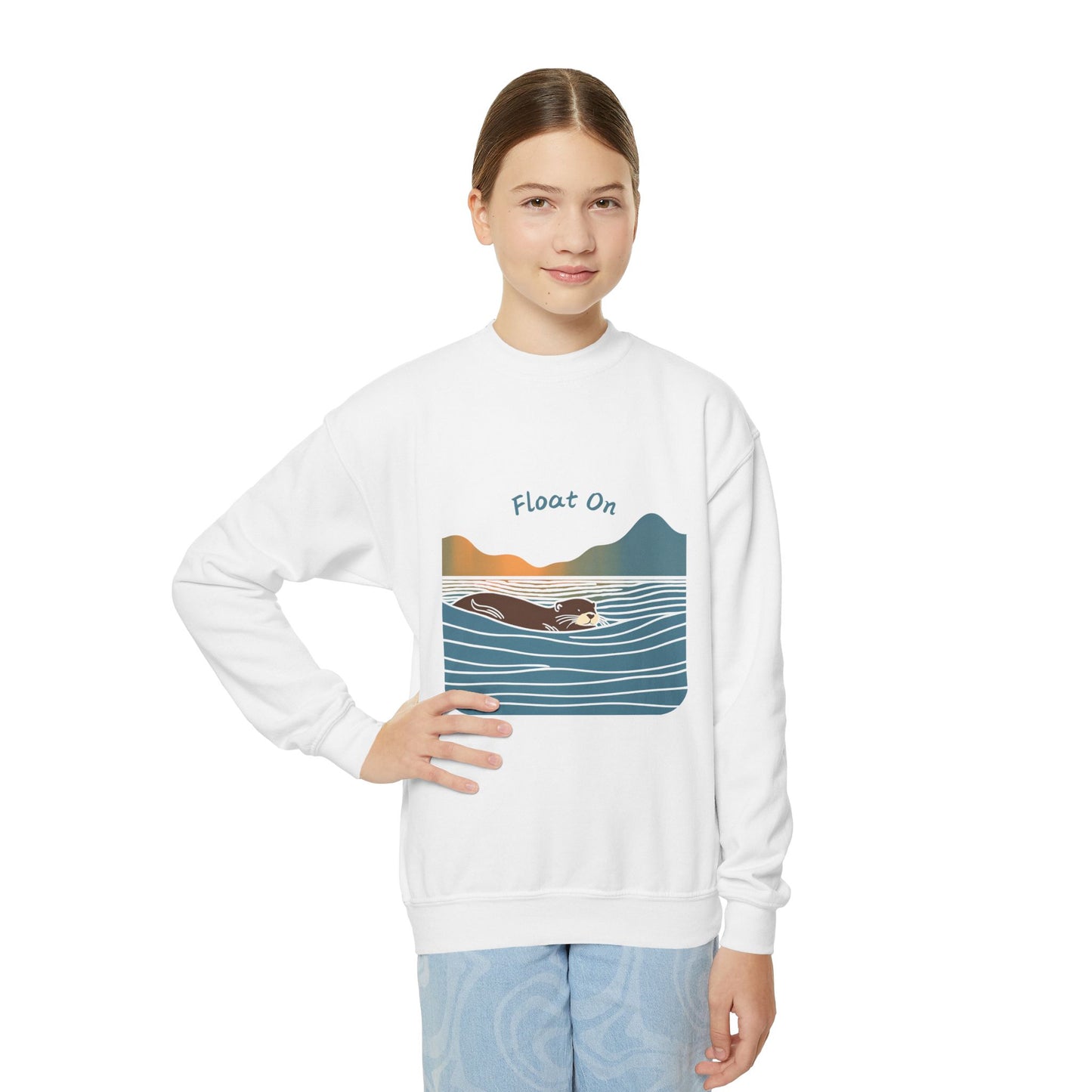 Float On - Youth Crewneck Sweatshirt