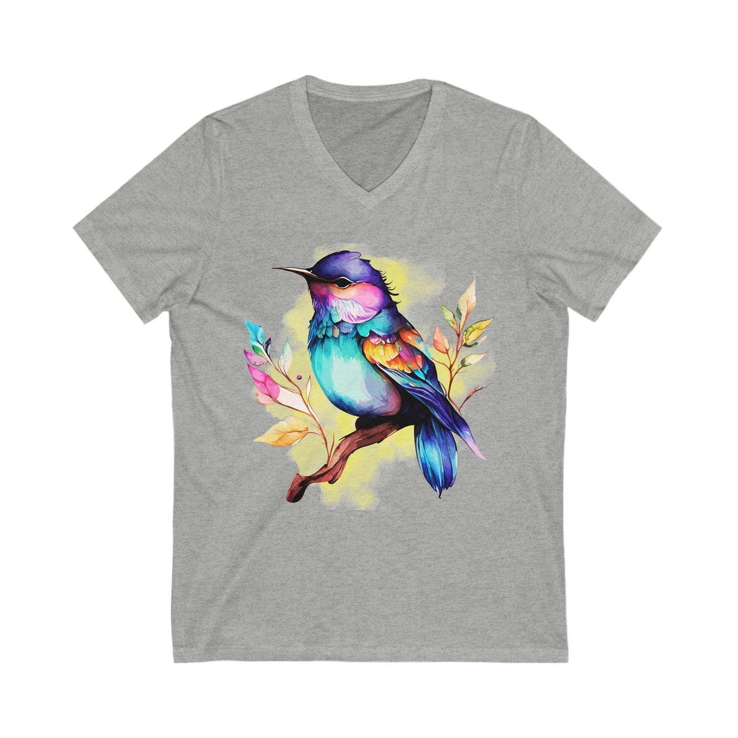 Beautiful Bird - Unisex Jersey V-Neck