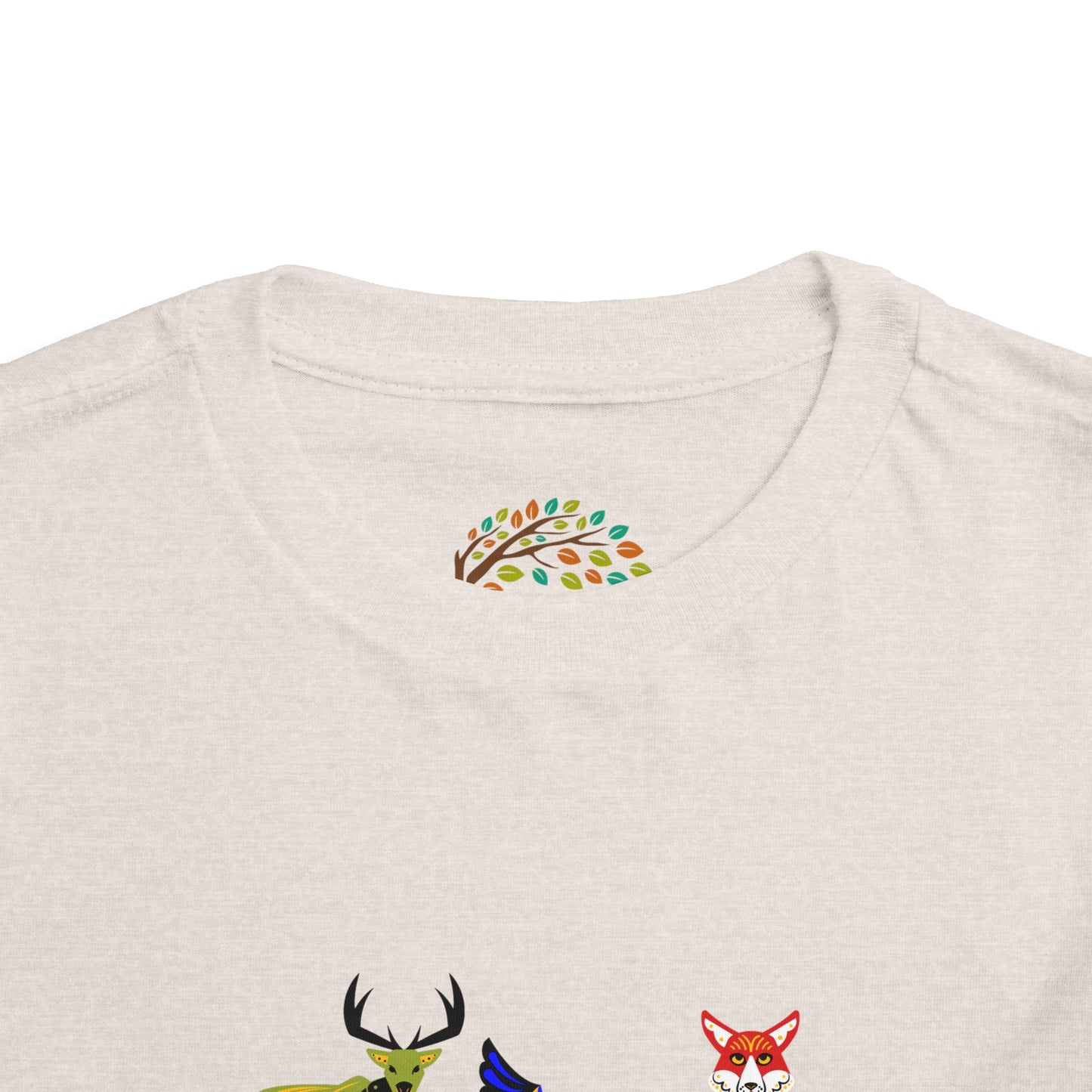 Artsy Animals - Toddler Short Sleeve Tee