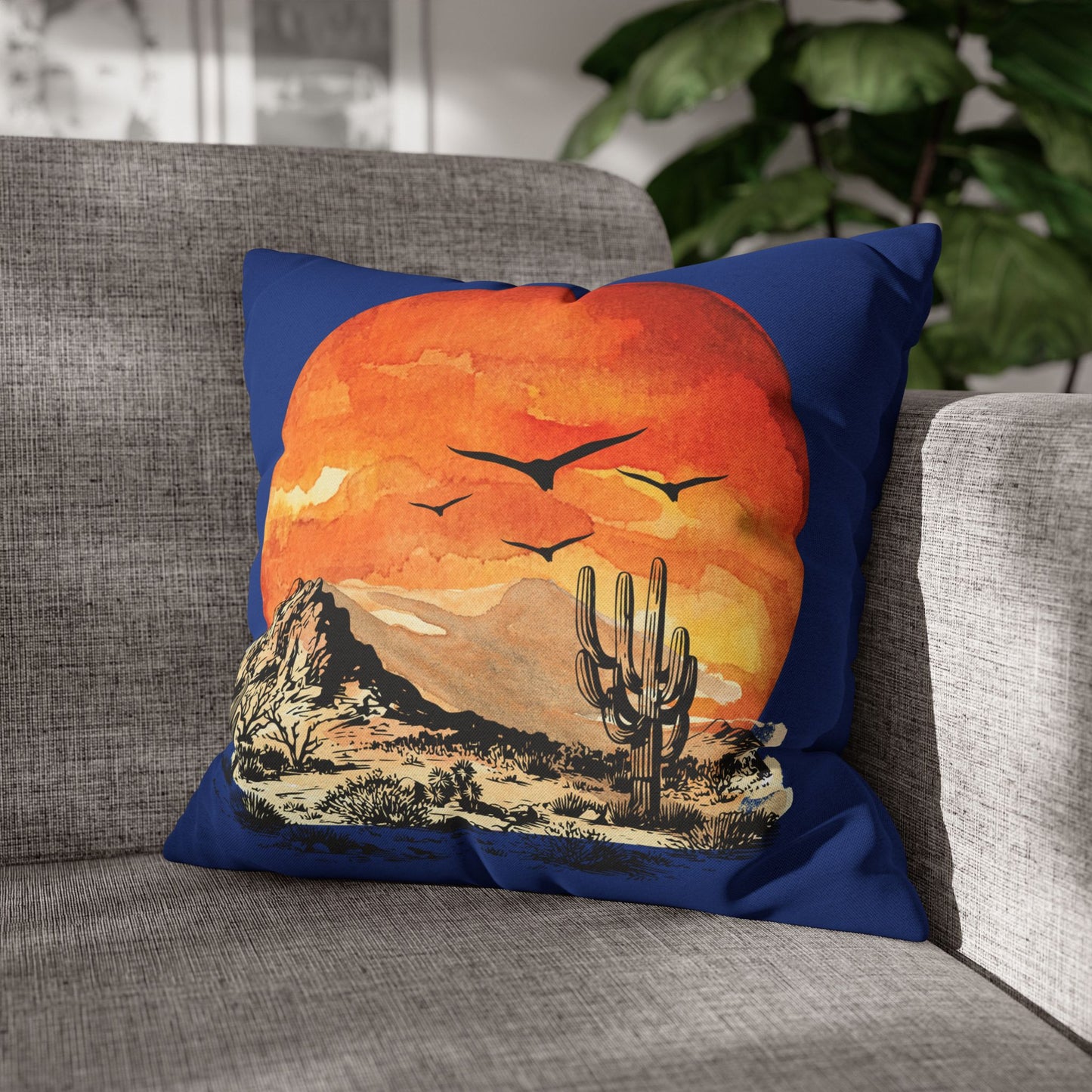 Desert Sun - Square Pillowcase - Various Sizes