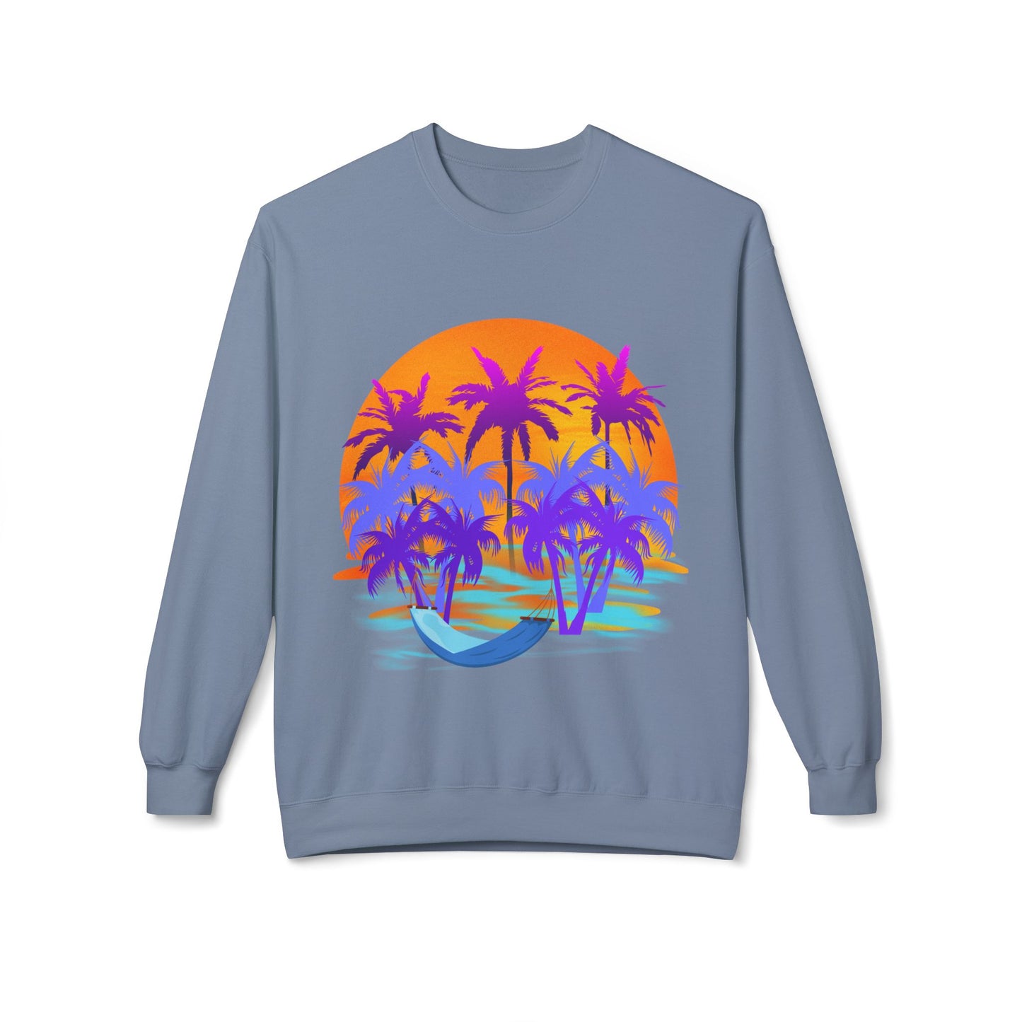 Tropical Paradise - Adult Crewneck Sweatshirt