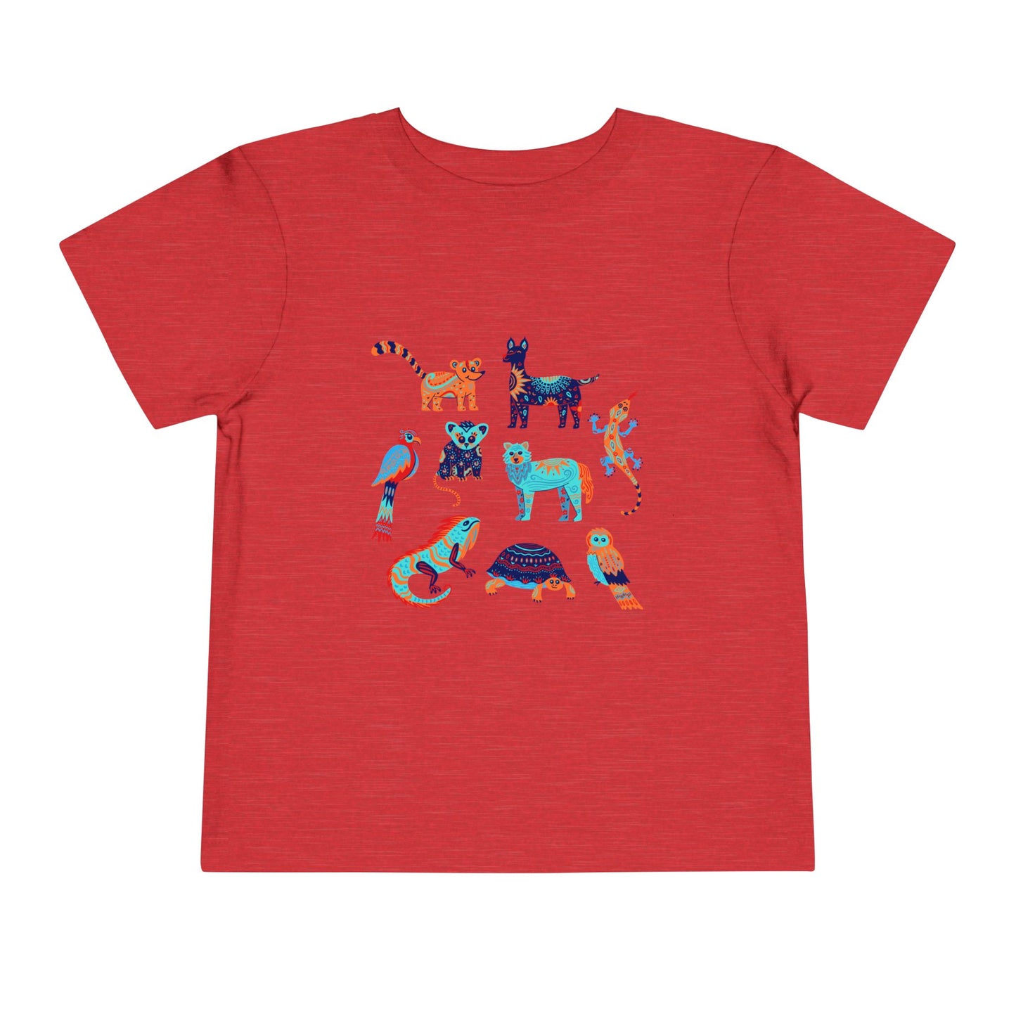 Animal Party - Toddler Short Sleeve Tee