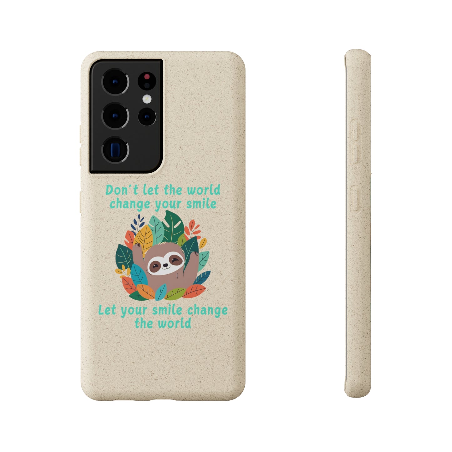 Sloth Smile - Biodegradable Phone Cases