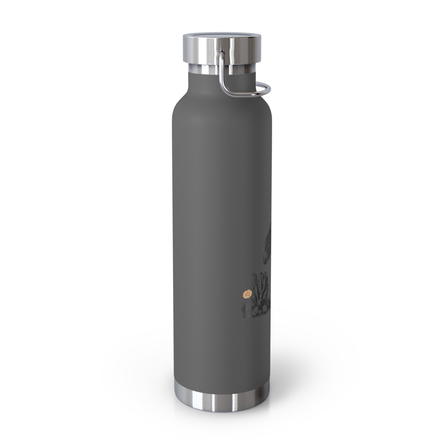 Donkey Desert - Copper Vacuum Insulated Bottle, 22oz