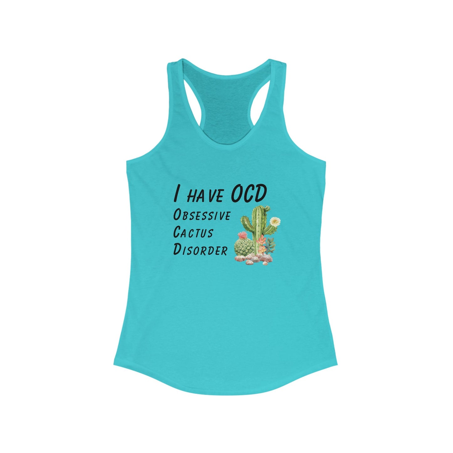 OCD Cactus - Racerback Tank