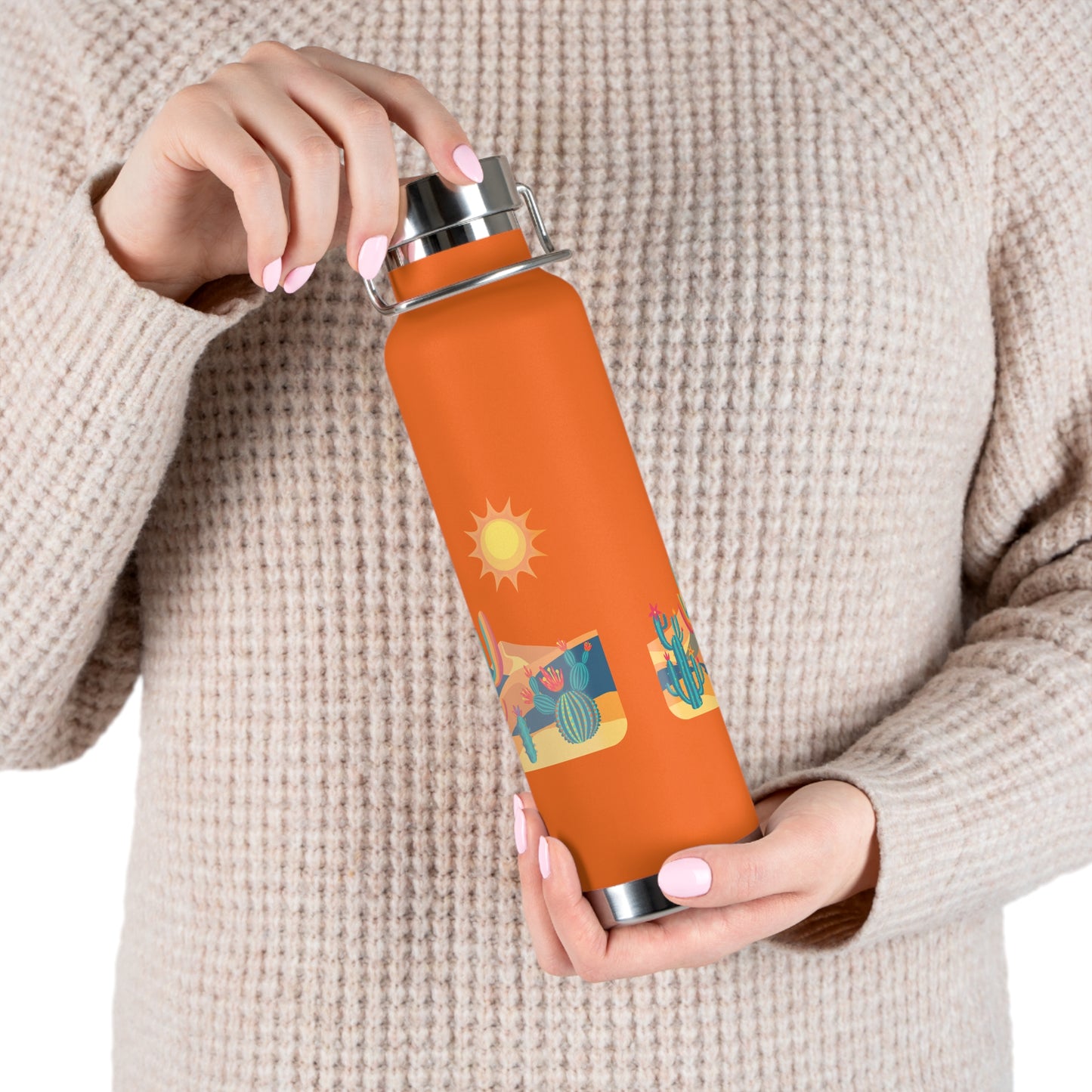 Desert Colors - Copper Vacuum Insulated Bottle, 22oz