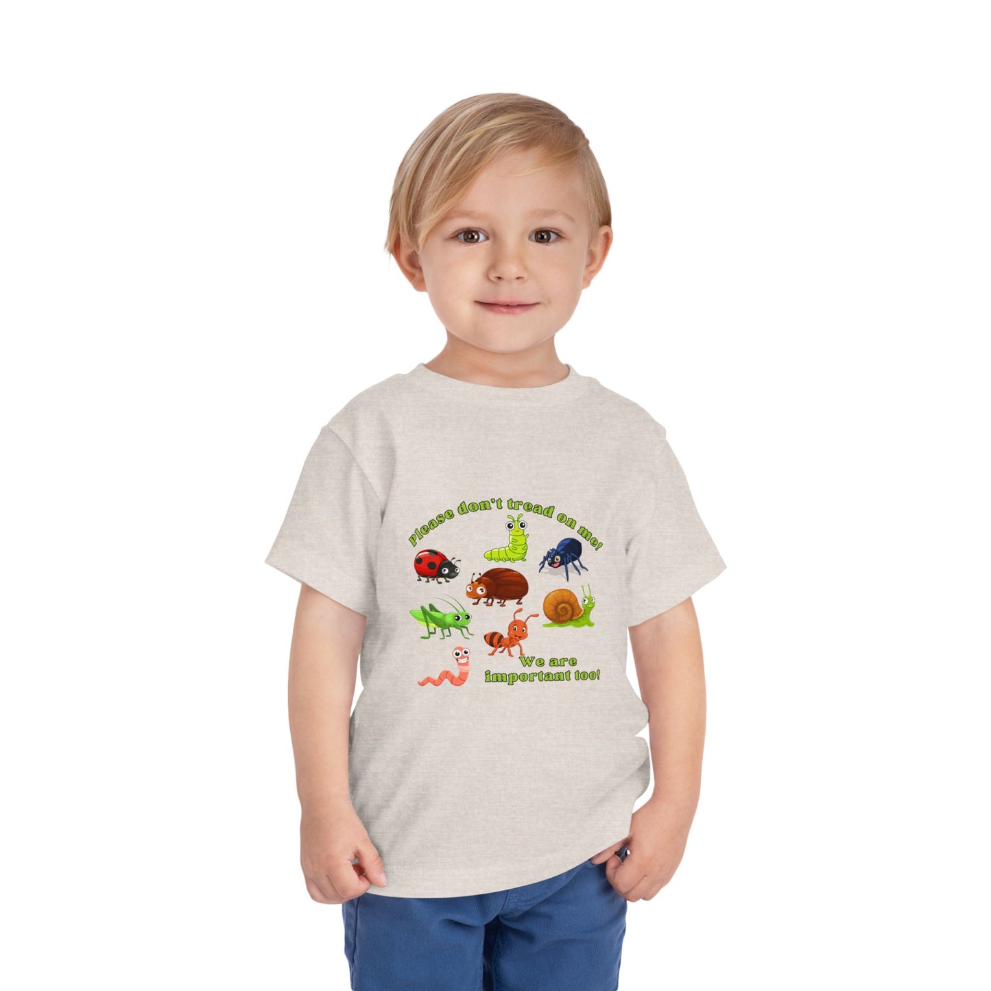 Cute Bugs, Don't Tread On Me - Toddler Tee