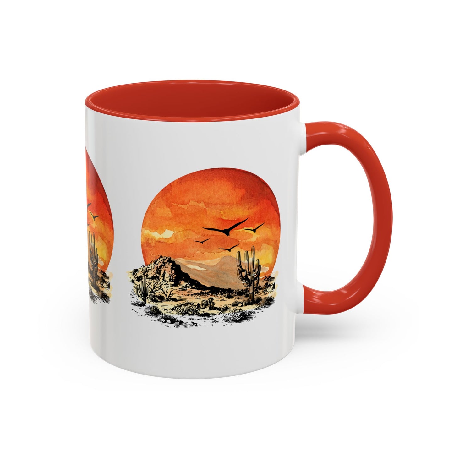 Desert Sun - Accent Coffee Mug (11, 15oz)