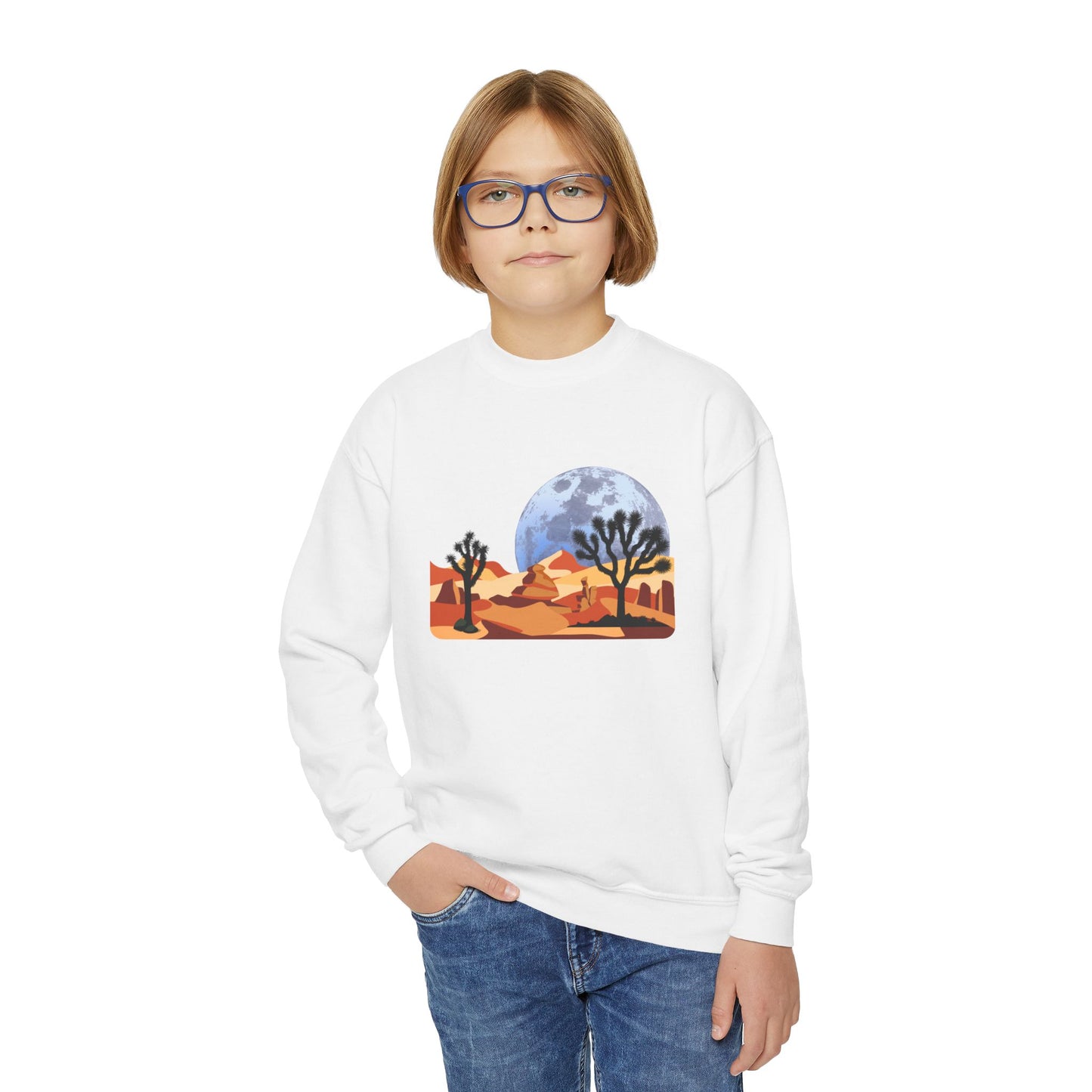 Desert Vibes - Youth Crewneck Sweatshirt