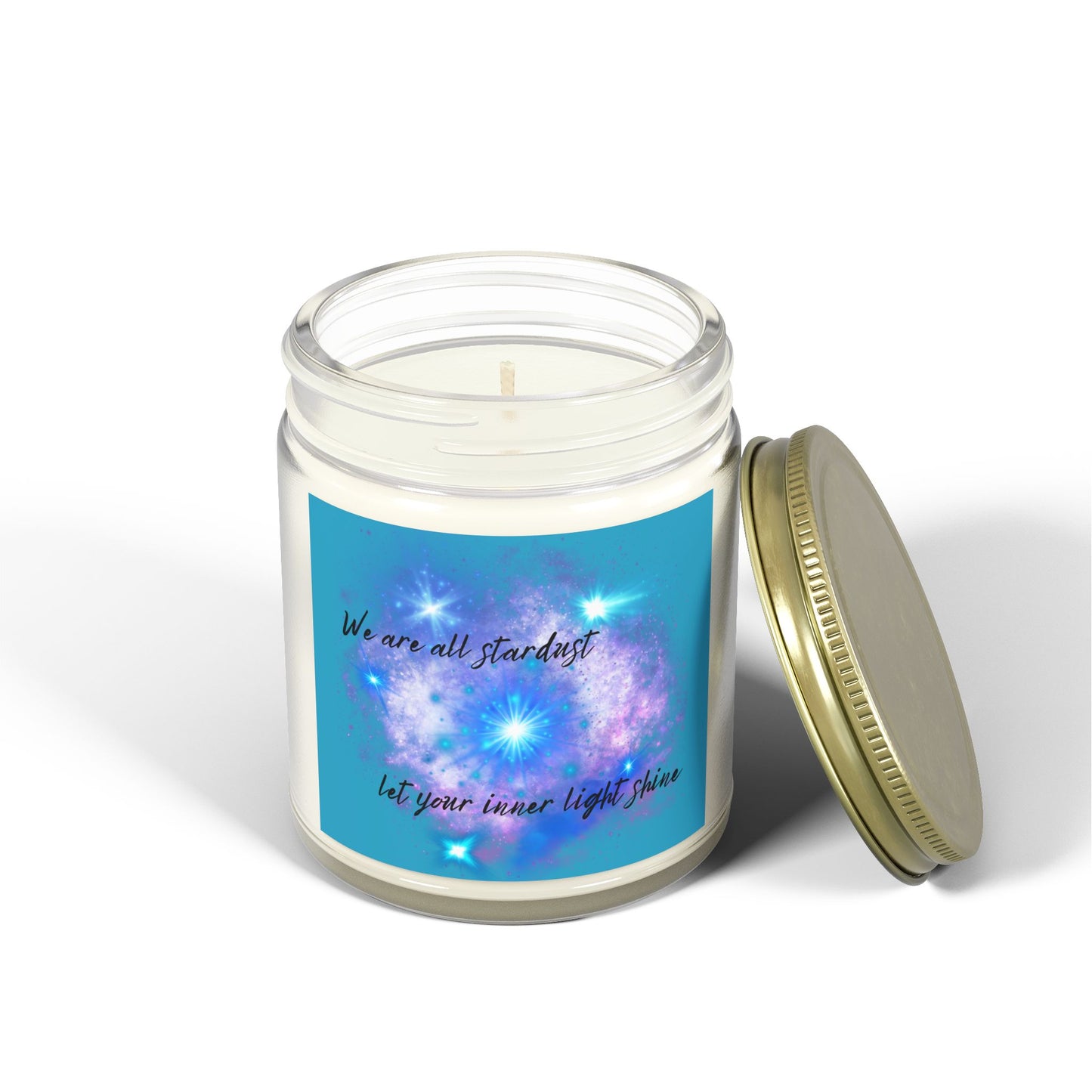 Let Your Inner Light Shine - Scented Coconut Apricot Candles (4oz, 9oz)