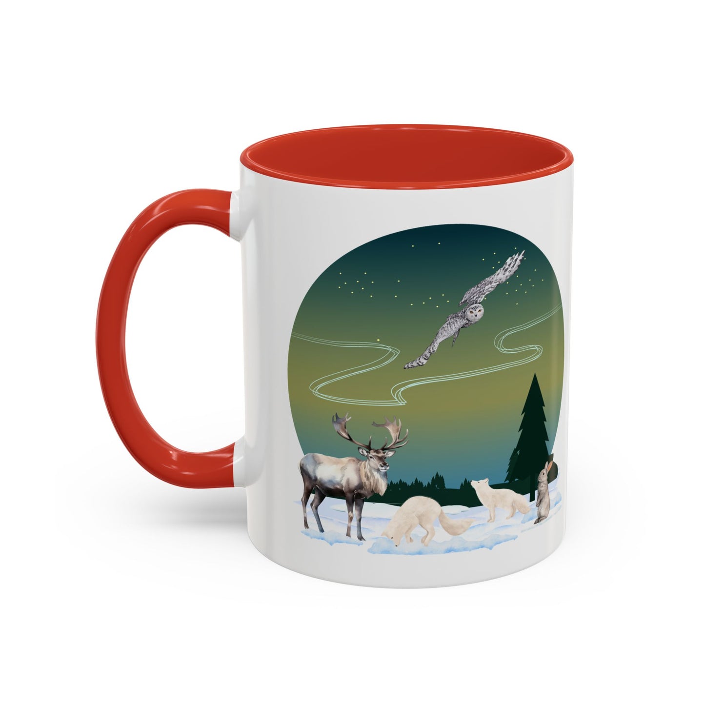 Winter Wonderland - Accent Coffee Mug (11, 15oz)