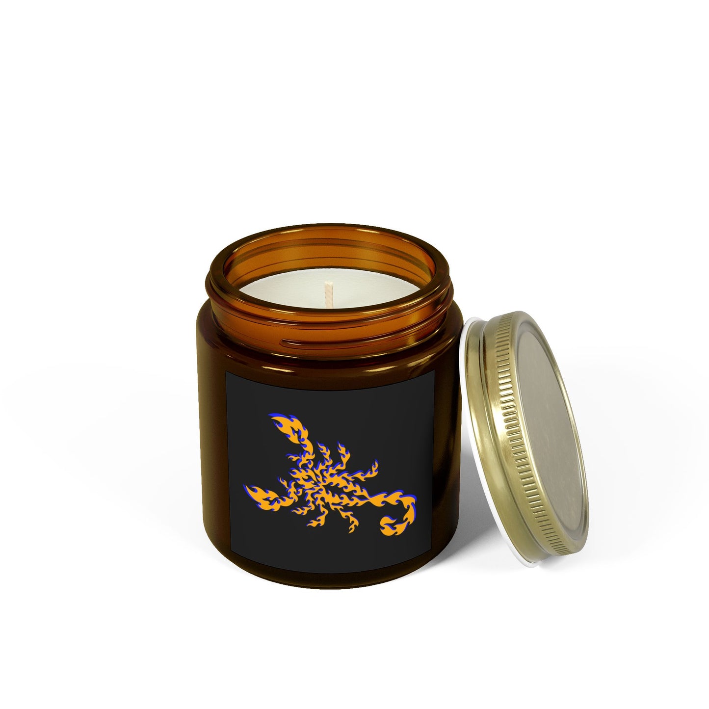 Scorpio - Scented Coconut Apricot Candles (4oz, 9oz)