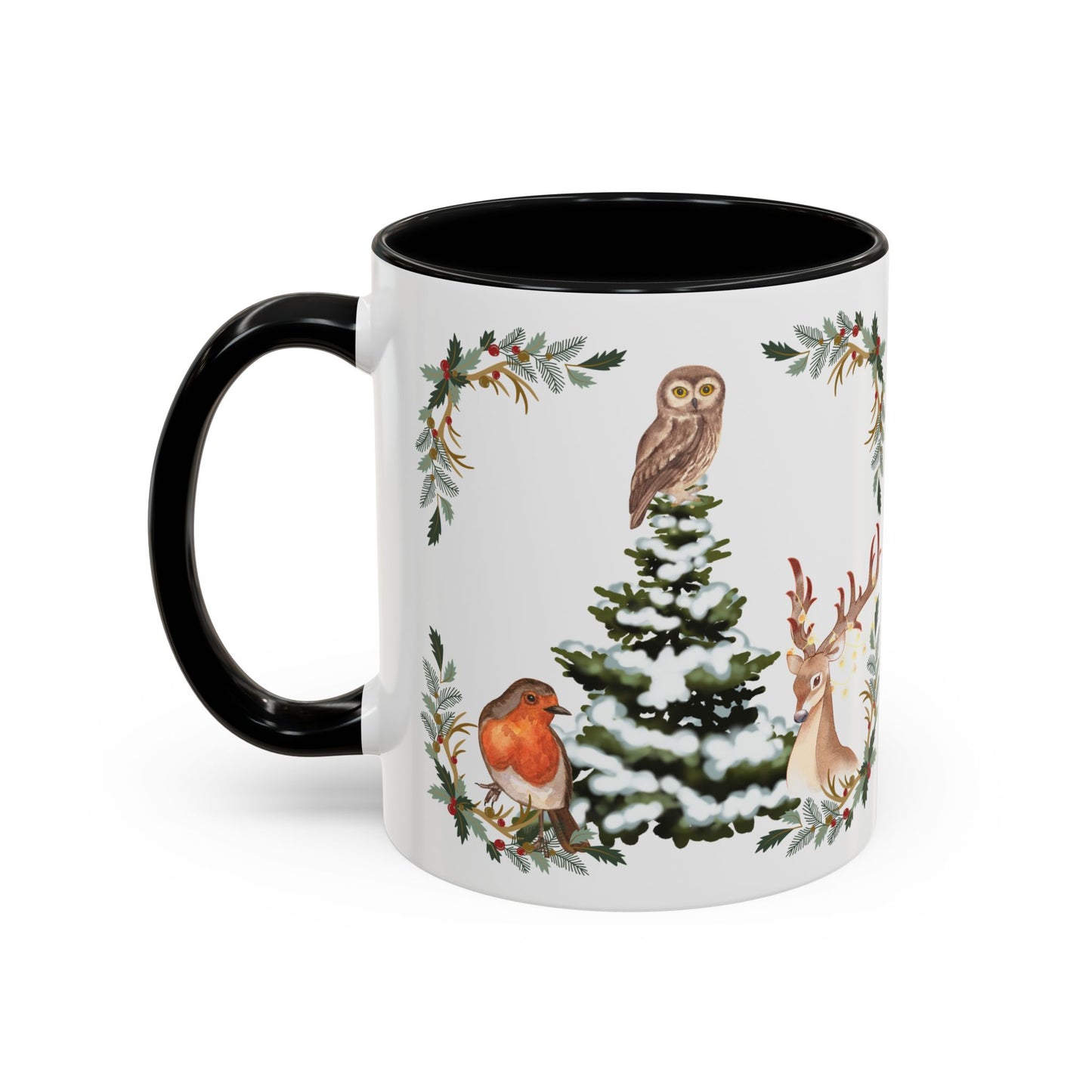 Winter Tree - Accent Coffee Mug (11, 15oz)