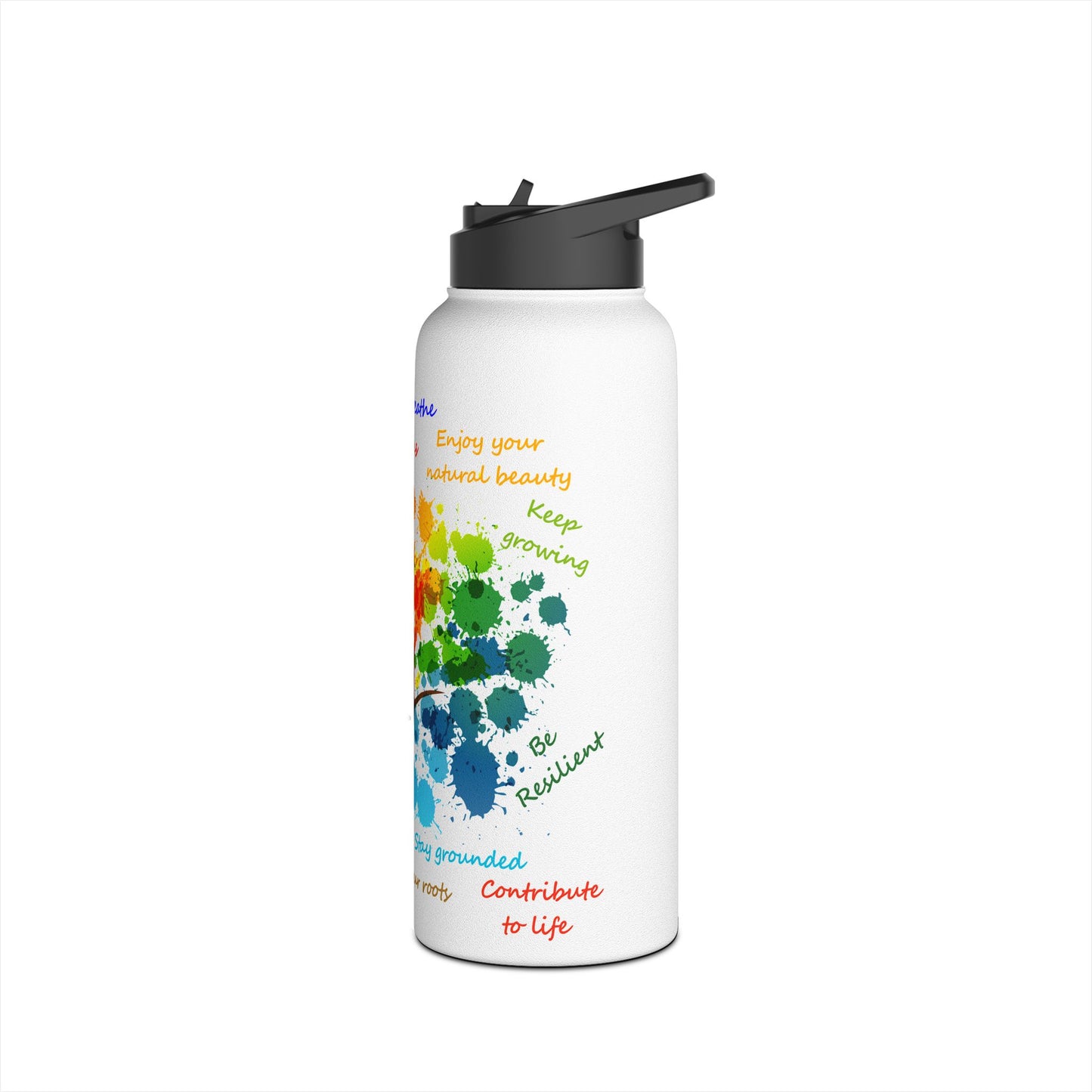 Tree of Life - Stainless Steel Water Bottle, Standard Lid