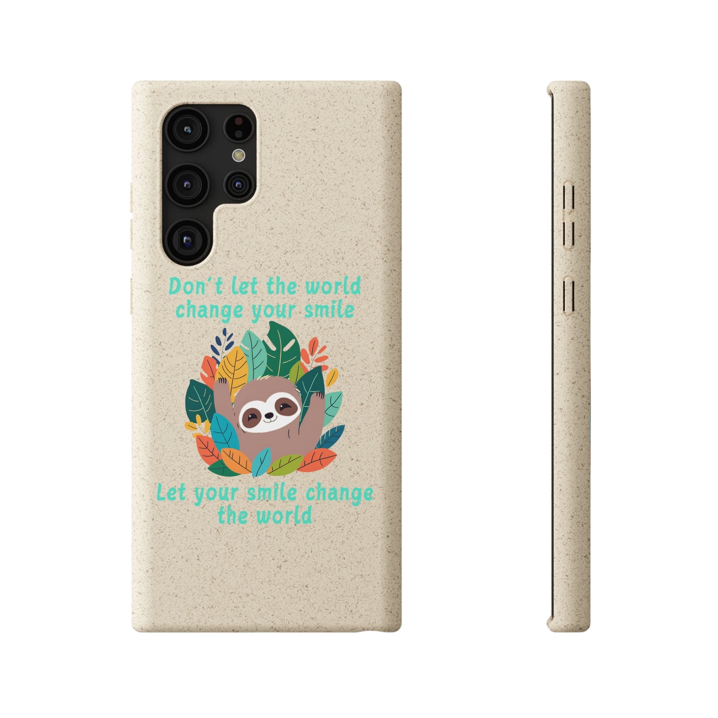 Sloth Smile - Biodegradable Phone Cases