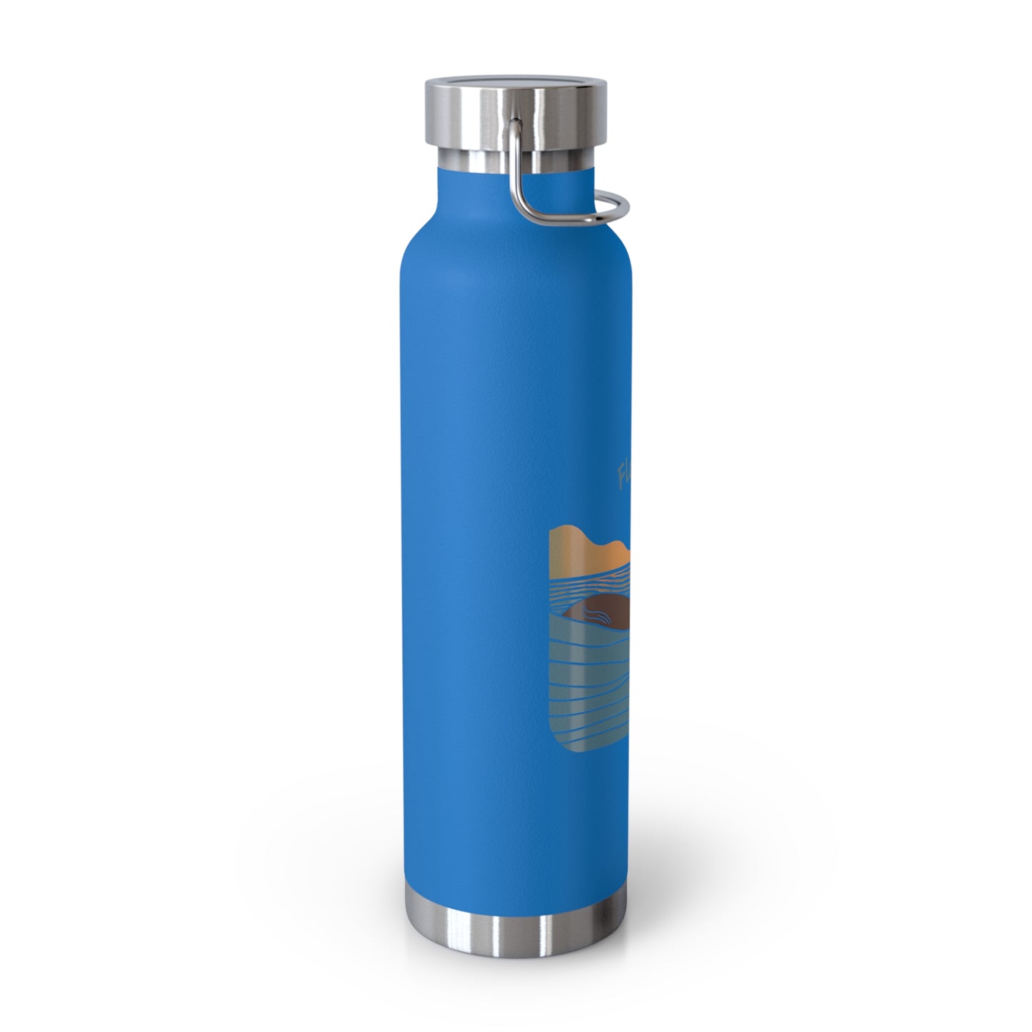 Float On - Copper Vacuum Insulated Bottle, 22oz