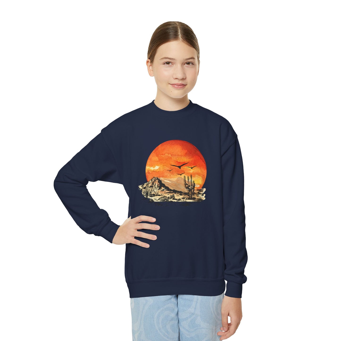 Desert Sun - Youth Crewneck Sweatshirt