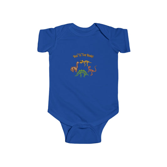 Dinosaur Infant Bodysuit - Bad to the Bone Design