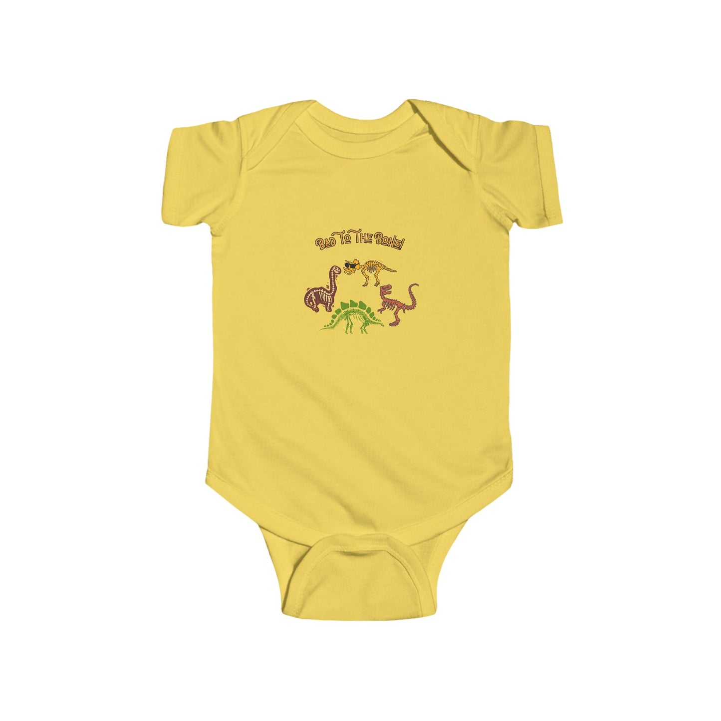 Dinosaur Infant Bodysuit - Bad to the Bone Design