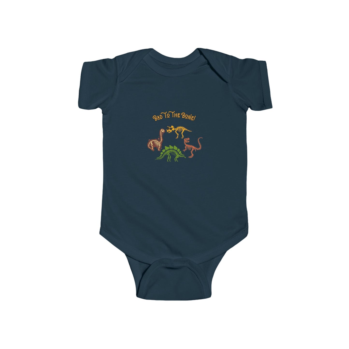 Dinosaur Infant Bodysuit - Bad to the Bone Design