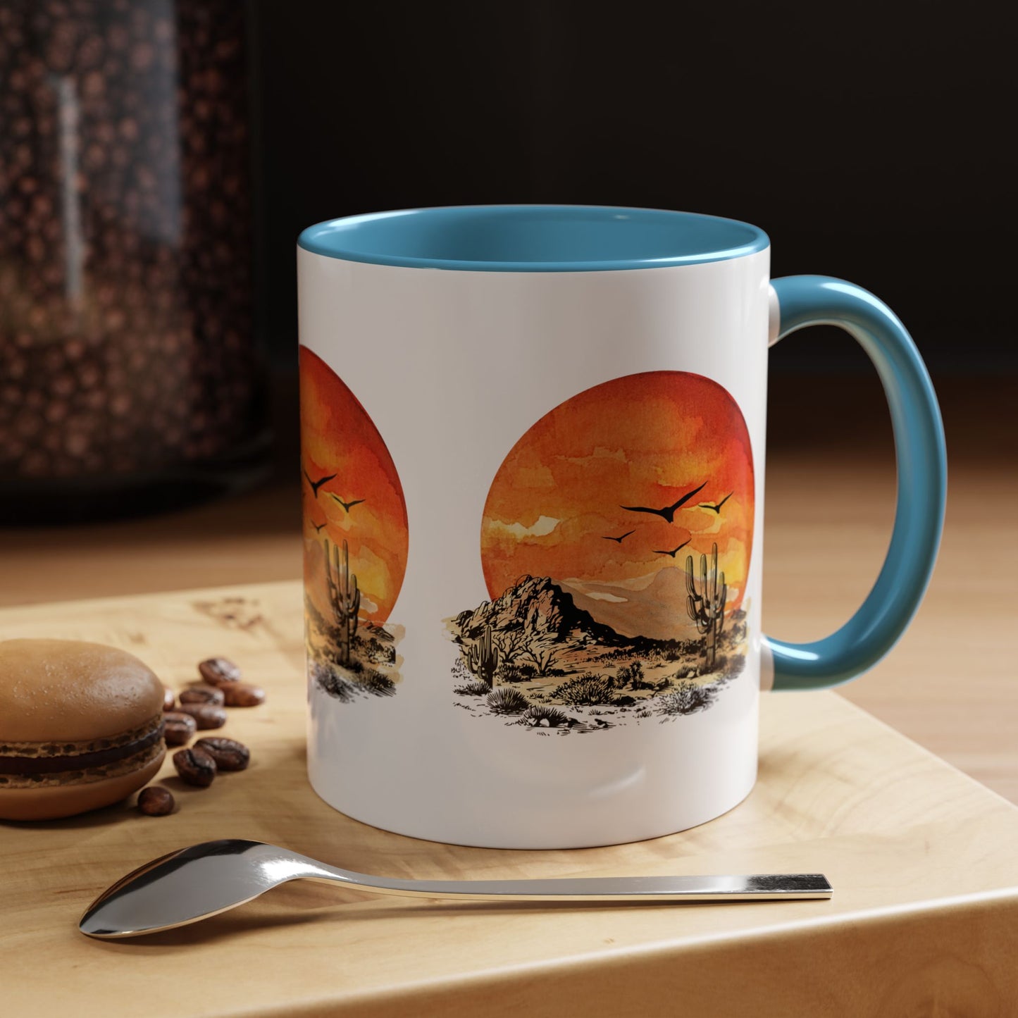 Desert Sun - Accent Coffee Mug (11, 15oz)