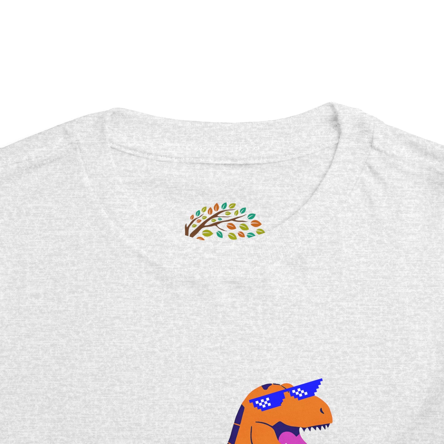 Retro T-Rex - Toddler Short Sleeve Tee