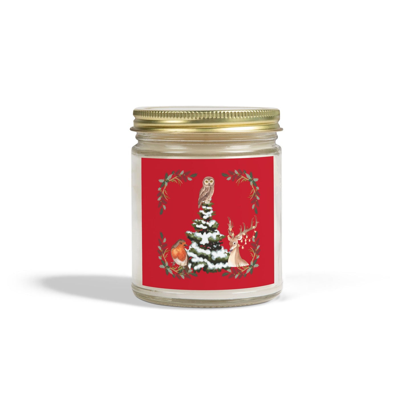 Winter Tree - Scented Candles, Coconut Apricot Wax (4oz, 9oz)